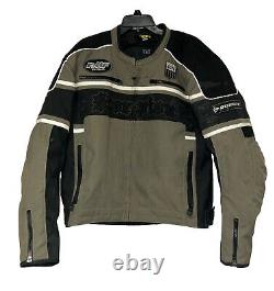 Scorpion Men's Exo Get Stung Skeletal Protection Gray Motor Cycle Jacket XL