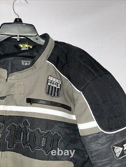 Scorpion Men's Exo Get Stung Skeletal Protection Gray Motor Cycle Jacket XL
