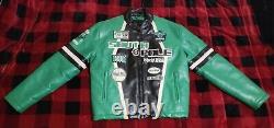 SouthPole Authentic Collection Championship Series Racing Jacket Green Sz Medium