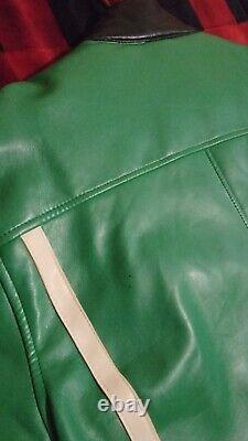 SouthPole Authentic Collection Championship Series Racing Jacket Green Sz Medium