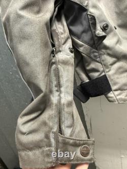 Spidi Air system Gray Motorcycle Jacket Mens L Armored Pads Liner