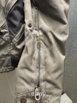 Spidi Air system Gray Motorcycle Jacket Mens L Armored Pads Liner