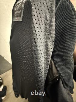 Spidi Air system Gray Motorcycle Jacket Mens L Armored Pads Liner