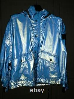 Stone Island SS11 Reflective jacket blue massimo osti glass