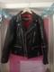 Straight To Hell Leather Jacket Defector Size 48 Used