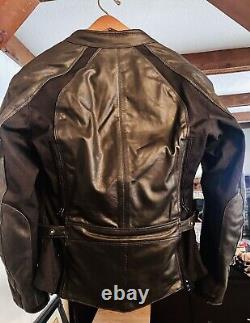 Street & Steel R1 Black Lined Armored Women's Motorcycle Jacket Size S