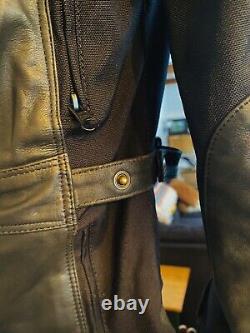 Street & Steel R1 Black Lined Armored Women's Motorcycle Jacket Size S
