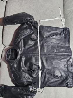 Street legal performance leather Motorcycle jacket