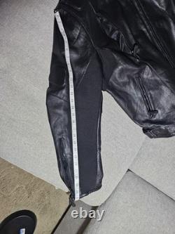 Street legal performance leather Motorcycle jacket