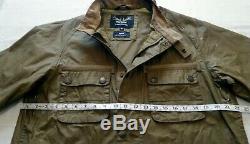 Superb Barbour X Land Rover Waxed Field Jacket Medium Vgc Cost £250