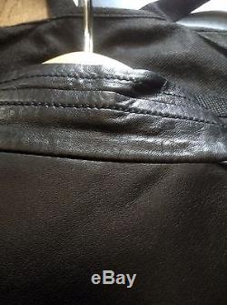 Superb Gucci Black Leather Moto Jacket EU 52/US 42 RRP=$3750