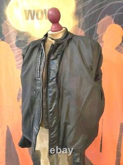 Superb J100 BROOKS Cafe Racer Motorcycle Leather Jacket. Size 56, 3XL TALON