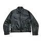 TAYLOR'S LEATHERWEAR POLICEMEN'S BLACK MOTORCYCLE JACKET Men's 46 Jacket