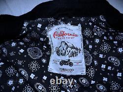 TOBACCO California Riding Shirt-Canvas made with KEVLAR-Size Medium-Black-Nice