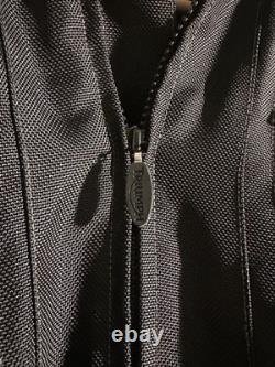 TRIUMPH Official Black Armor Motorcycle Jacket, Men's Sz M 42/52- LIKE NEW