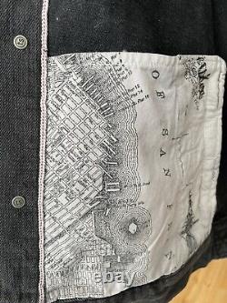 Taylor Stitch Long Haul Jacket in Black 3-Month Wash Selvage size 42 Large