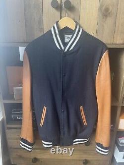 Temple Of Jawnz Falcon Garments Varsity Leather Jacket