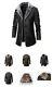 The Machiavelli Faux Leather Designer Winter Jacket Multiple Colors