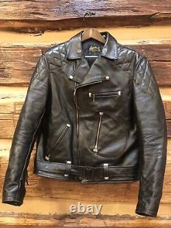 The Real McCoy's BUCO J-82, Black Shinki Horsehide (Size 44)