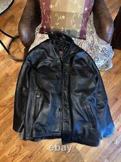 The Sopranos HBO Exclusive Promotional Men Leather Jacket Size XL- RARE