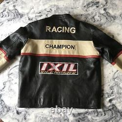 Tough Riders Leather Racing Jacket Fila PlayStation PS1 2006 Champion Retro RARE