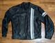 TourMaster Leather Motorcycle Jacket Men's 44 Large Coaster Series III Read