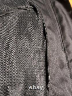 TourMaster Leather Motorcycle Jacket Men's 44 Large Coaster Series III Read