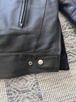Triumph Leather Motorcycle Jacket MENS size 44/54