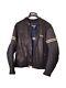 Triumph Men's XL 52/62 Motorcycle Jacket Black Leather