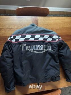 Triumph Motorcycle Jacket, Men's Size M