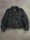 US Made Co. Vintage Leather Motorcycle Jacket Harley Owner Club Patch 1980s 48