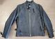 U. S. Authentic Mfg Men's Horsehide Sportster Cafe Racer Leather Jacket 38