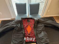Union Garage Robinson Motorcycle Riding Jacket Men's Size XXL Black