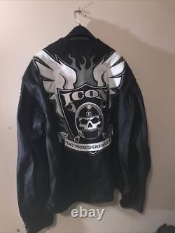 Used men s leather motorcycle jackets 3xl