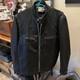 Used mens Vintage Genuine Leather Biker Jacket medium, Bought 1984, 1 Owner