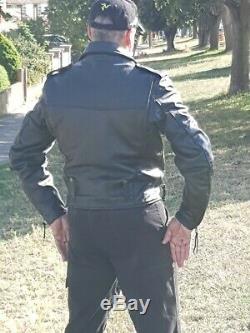 VANSON C2 leather motorcycle jacket size 42 used