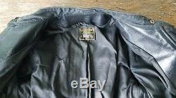 VANSON LEATHER Model A motorcycle jacket, beautiful, Sz 40, excellent