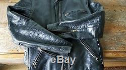VANSON LEATHER Model A motorcycle jacket, excellent, clean, 40, low reserve