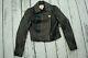 VERSACE For H&M Black Biker Gold Studded Zipper Leather Jacket EUR 34 US 4