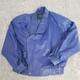 VINTAGE Pelle Moda Leather Jacket Mens Medium Blue Biker Cafe American Male