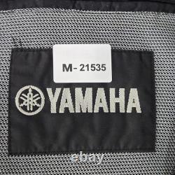 VINTAGE Yamaha Men Jacket 46 Black Motorcycle Gericke GYT-R Leather READD