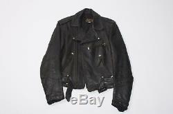 VTG 1950's Buco Horsehide Leather Motorcycle Jacket Size 40 Nice