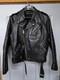 VTG 1960s Size 42 Brooks Lined Cross Zipper Cowhide Motorcycle Jacket Talon