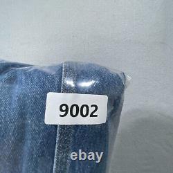 VTG 90s Carhartt J12DST Mens Jacket Trucker Denim Jean USA Made Medium Coat