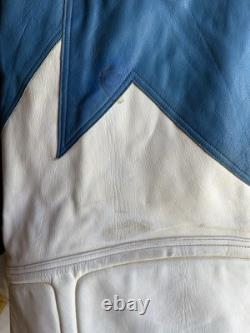 VTG 90s Teknic Leather motorcycle riding jacket With Body Armor