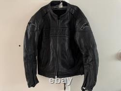 VTG Alpinestars Motorcycle Jacket Leather With Armor XXL Racing