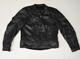 VTG Firstgear Leather Motorcycle Jacket Mens 42 S-Pilot Black Hein Gericke 2000