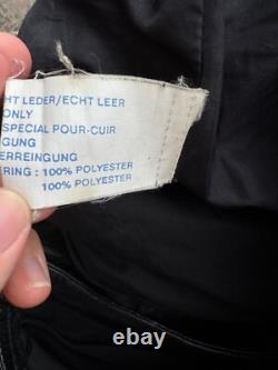VTG Genuine Leather Moto Heavy Buckles Jacket