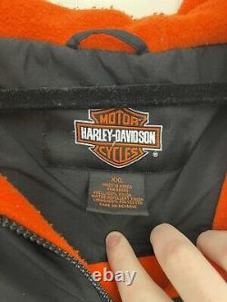 VTG Harley Davidson Bomber Jacket Mens 2XL