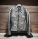 VTG Hein Gericke Black Leather Jacket Motorcycle Biker Snap Button Zip Cuffs